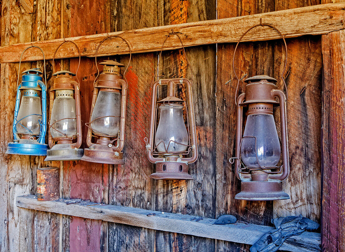 USA, Bodie, Kalifornien. Bergbaustadt, Bodie California State Park.