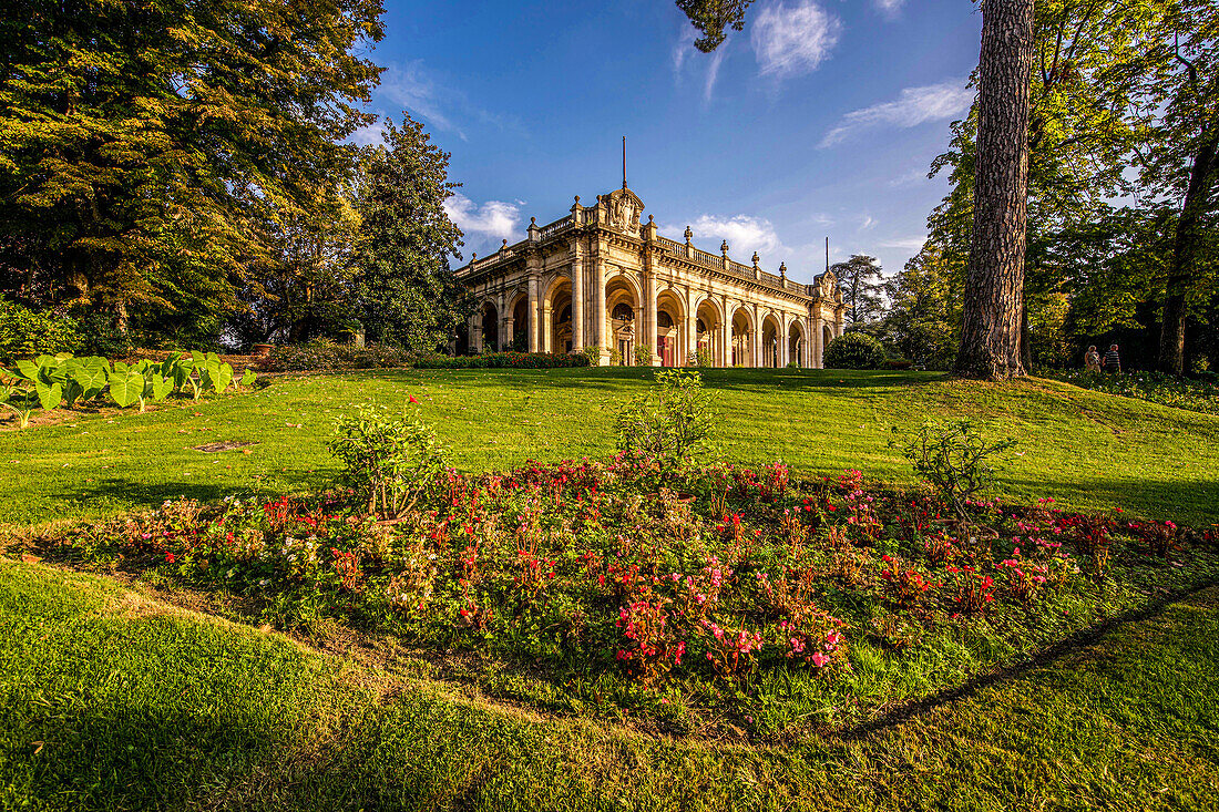 Terme Regina im Parco Tettuccio, Montecatini Terme, Toskana, Italien