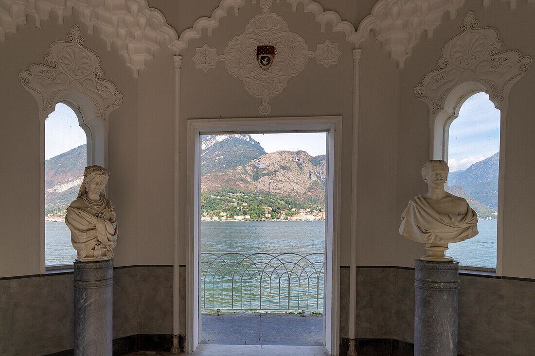 Villa Melzi, Bellagio, Comer See, Lombardei, Italien