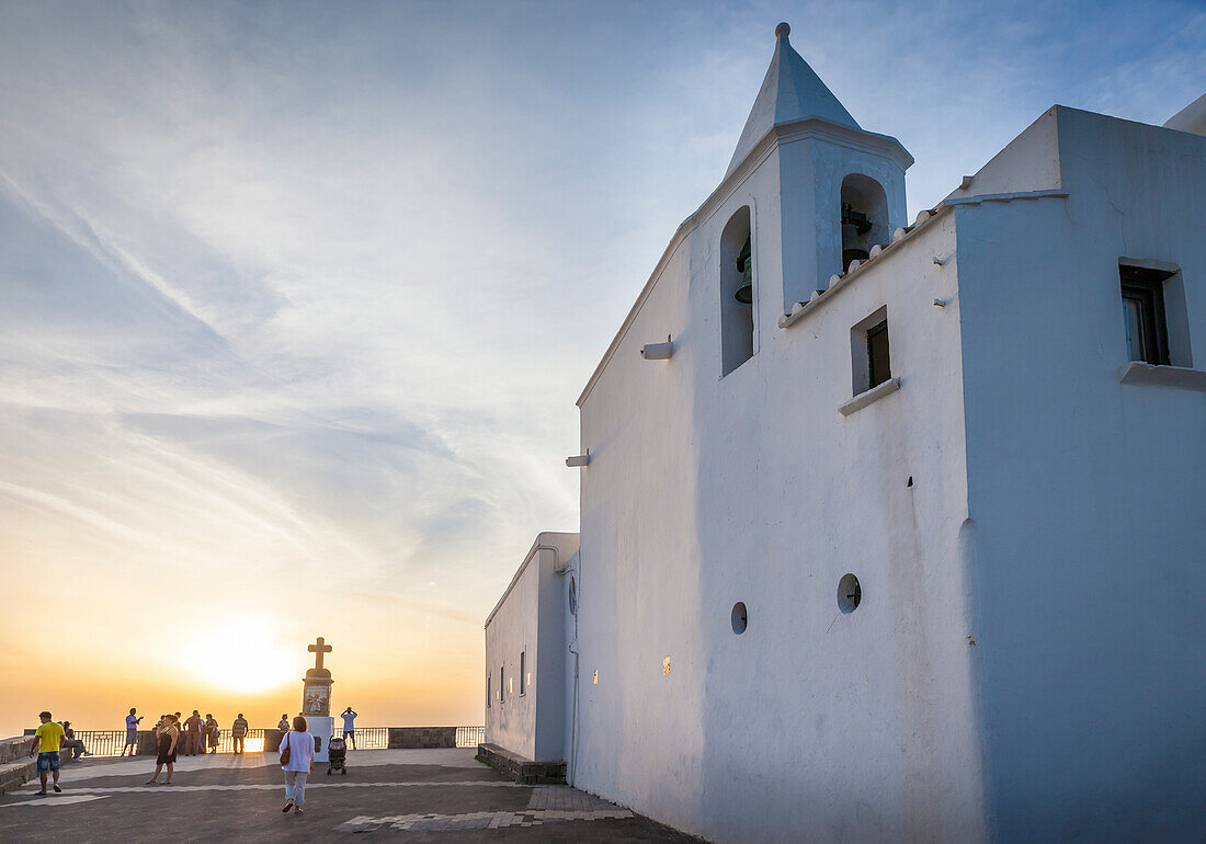 Kirche Santa Maria del Soccorso in Forio, Insel Ischia, Golf von Neapel, Kampanien, Italien