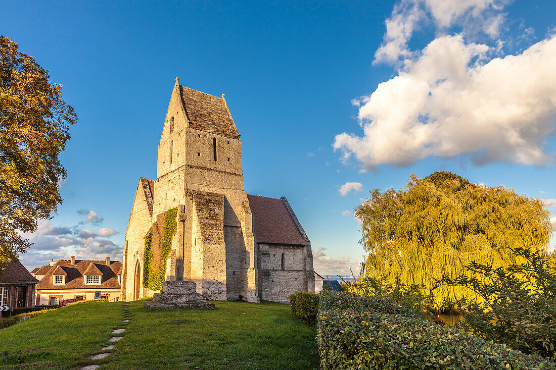 Historic Saint-Martin de Criqueboeuf Church, Calvados, Normandy, France