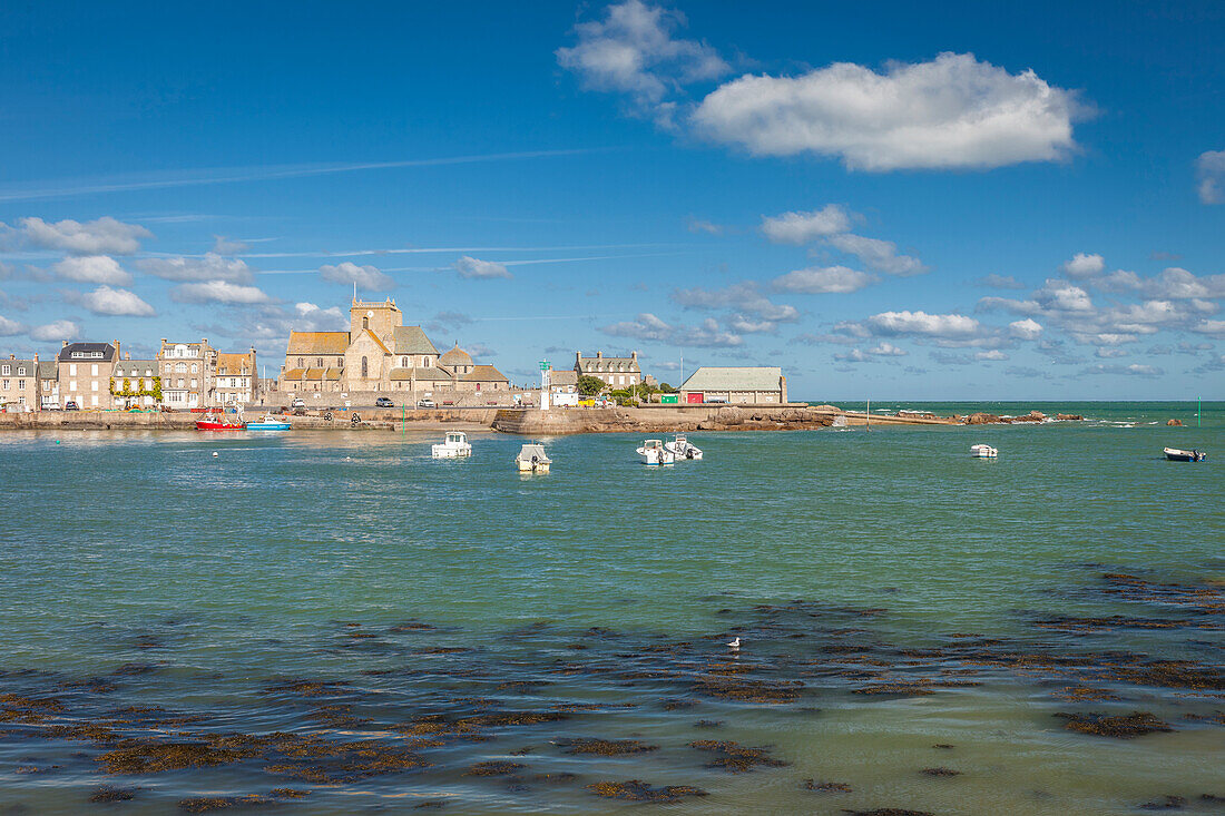 Hafen von Barfleur, Manche, Normandie, Frankreich