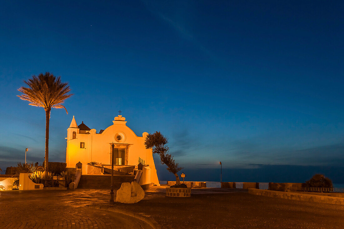 Church of Santa Maria del Soccorso in Forio, Ischia Island, Gulf of Naples, Campania, Italy