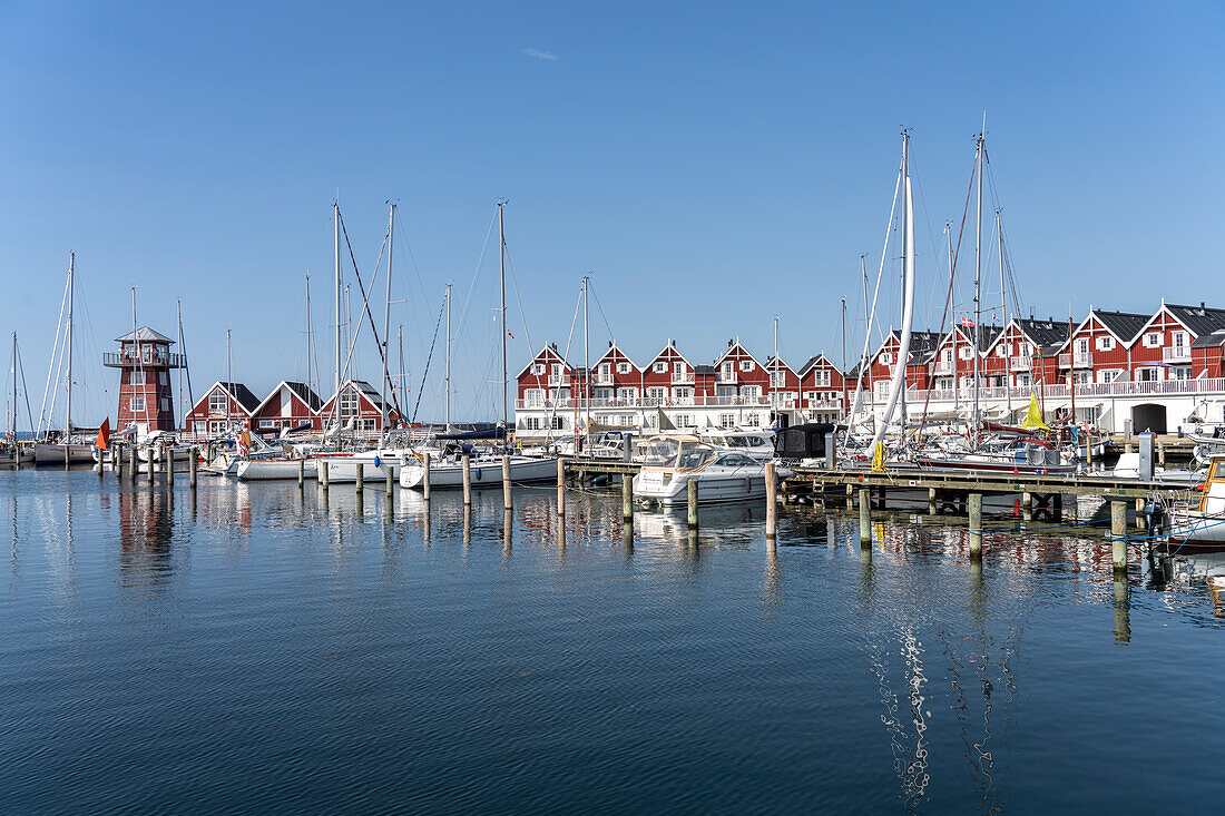 Bagenkop Harbour, Langeland Island, Denmark, Europe
