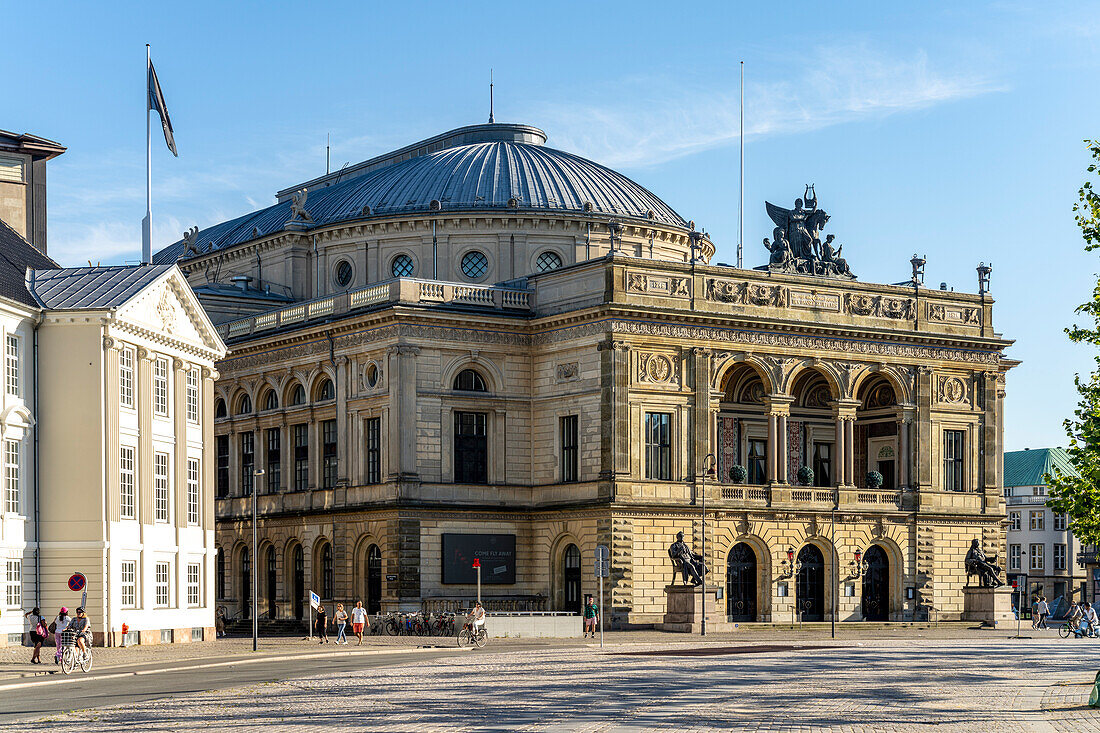 Det Kongelige Teater, Königlich Dänisches Theater, am Platz Nytorv, Kopenhagen, Dänemark, Europa