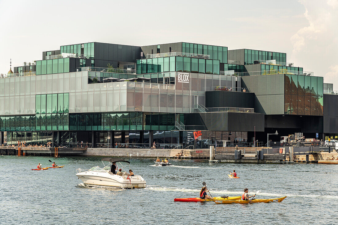 Das Dänische Architekturzentrum Blox am Hafen, Kopenhagen, Dänemark, Europa