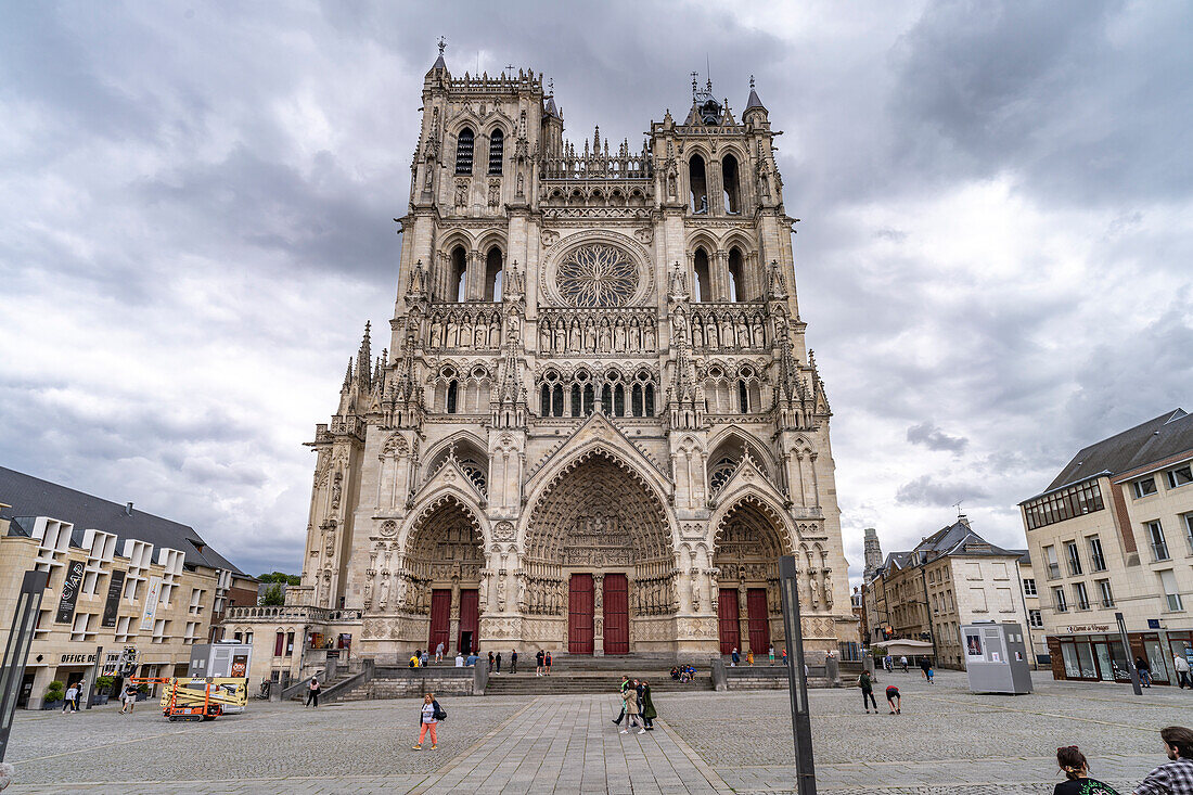 Kathedrale Notre Dame d’Amiens, Amiens, Frankreich 