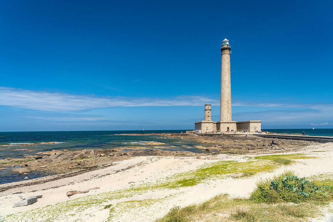 Old and new lighthouse at Pointe de Barfleur, Gatteville-le-Phare, Normandy, France