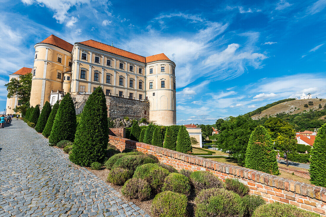 Schloss in Mikulov, Südmähren, Tschechische Republik