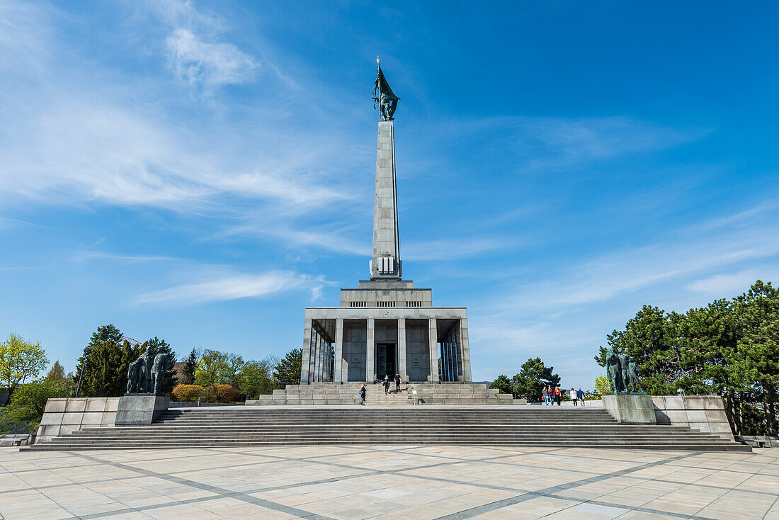 Kriegerdenkmal Slavin in Bratislava, Slowakei