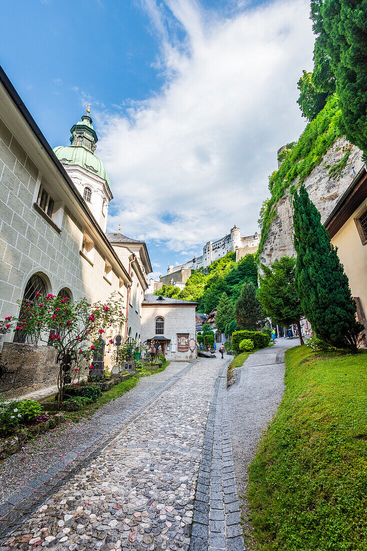 St. Peter Abbey in the city of Salzburg, Austria