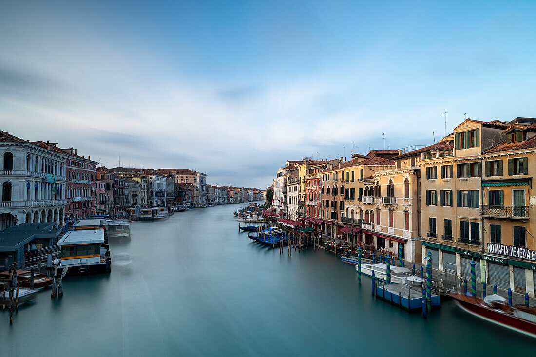 Venice - View of the Grand Canal from the Rialto Bridge