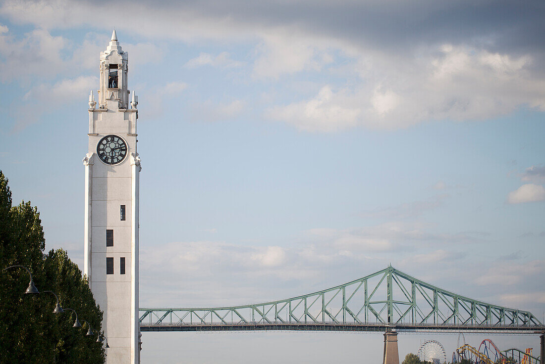 The Montreal Clock Tower, the Sailor's Memorial Clock,
