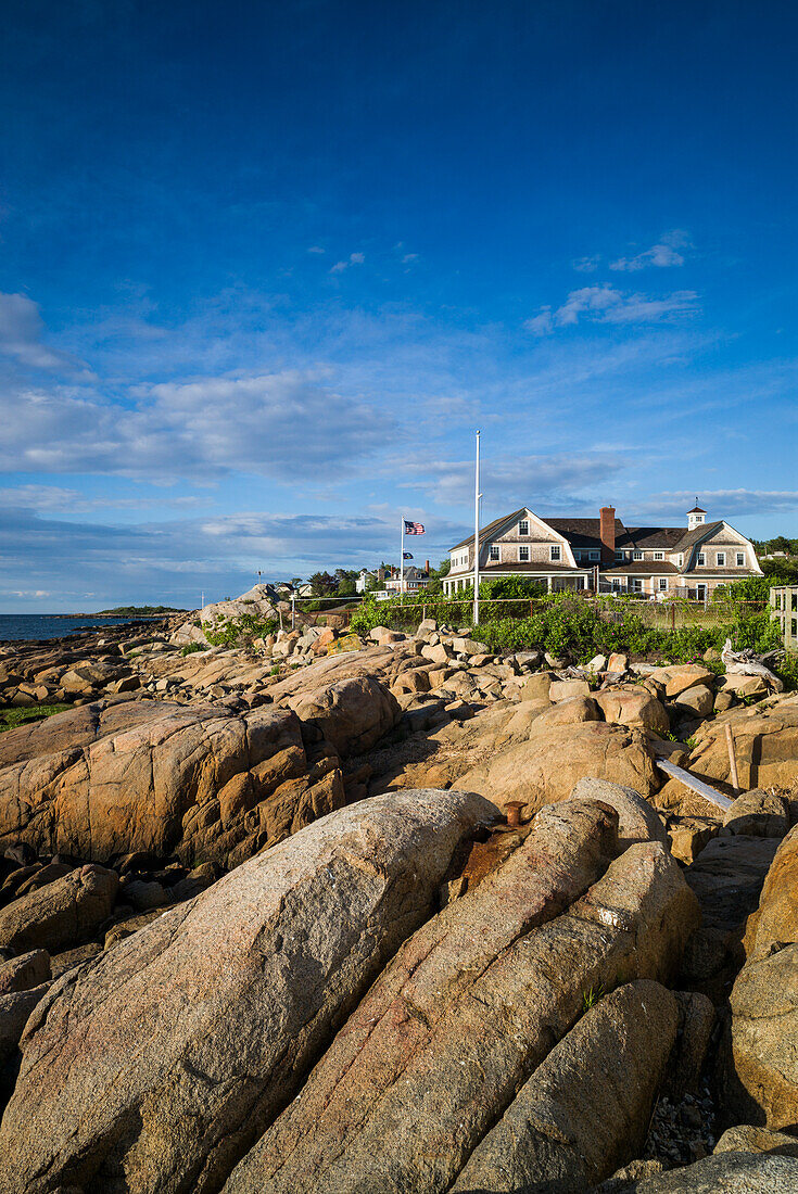 USA, Massachusetts, Cape Ann, Annisquam, Atlantic shoreline