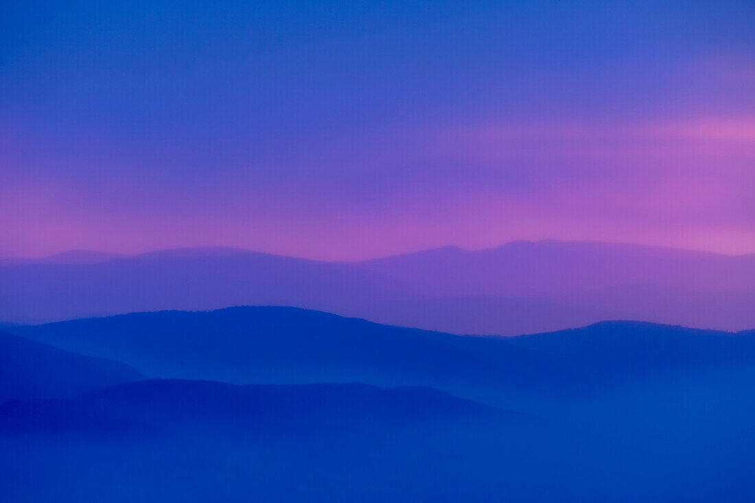 Wildfire smoke and clouds mixing, Stillwater State Forest near Whitefish, Montana, USA