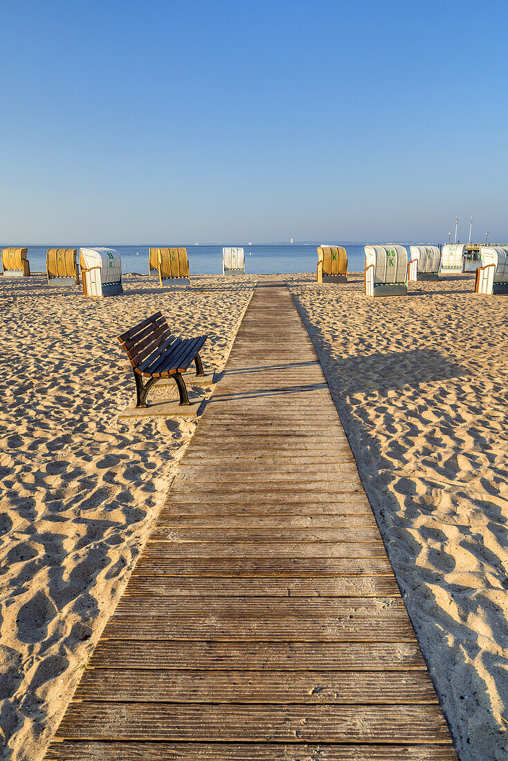 Pelzerhaken Beach, Neustadt in Holstein, Schleswig-Holstein, Germany