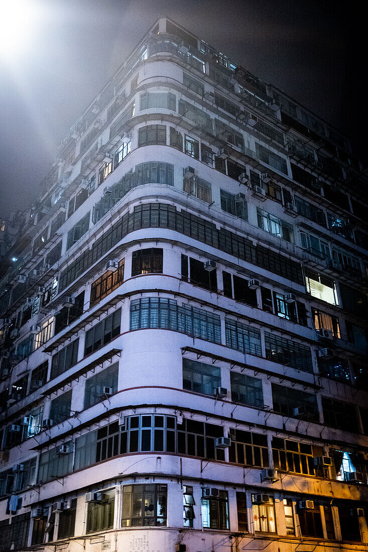 Stadtleben in Hongkong, Asien