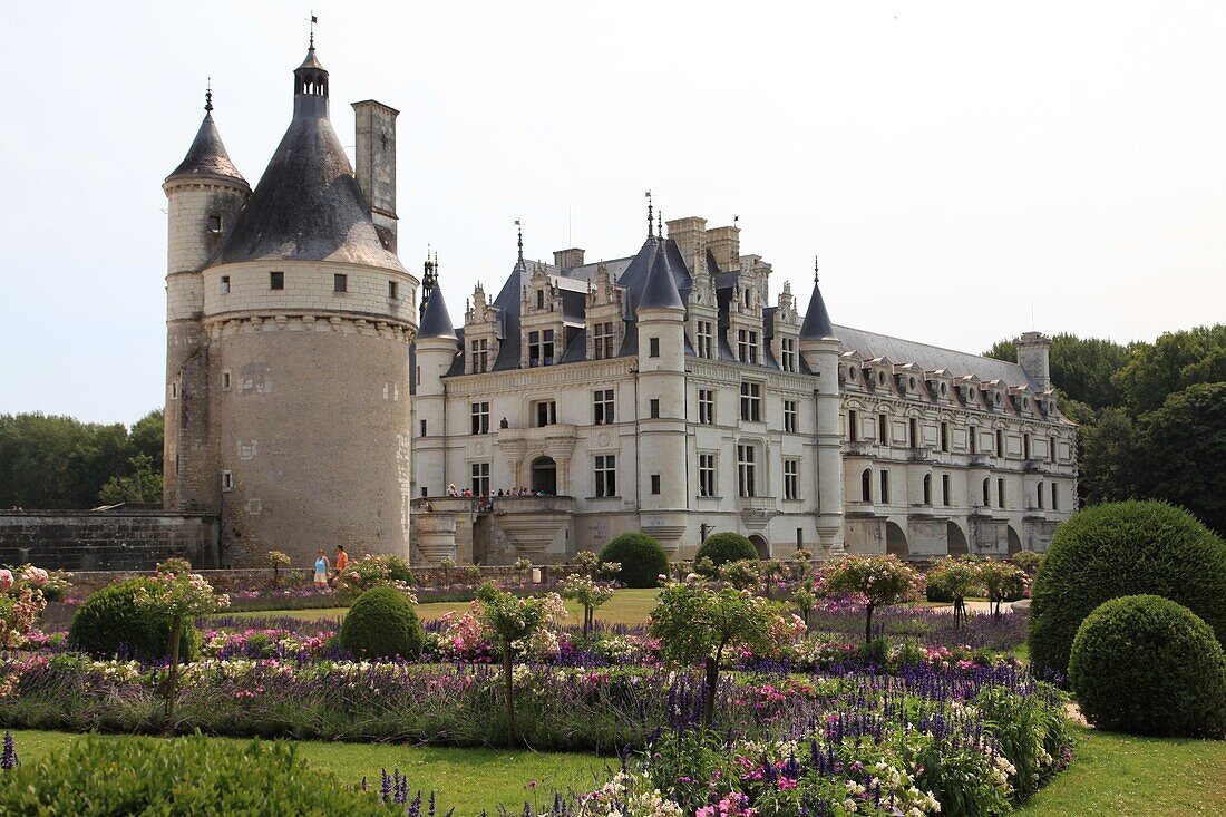 Schloss Chenonceau, Loiretal, Frankreich