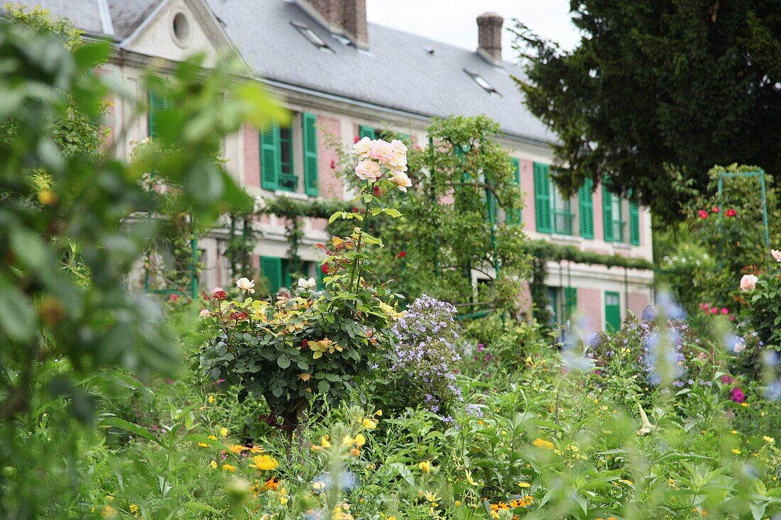 Monets Haus und Garten, Giverny, Normandie, Frankreich