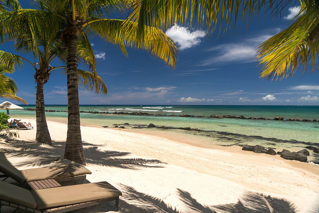 Dream beach at Turtle Bay, Mauritius, Africa