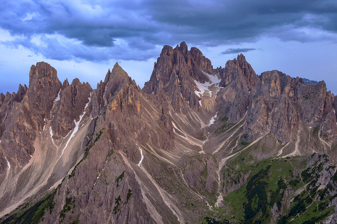 The Dolomites after a summer thunderstorm.