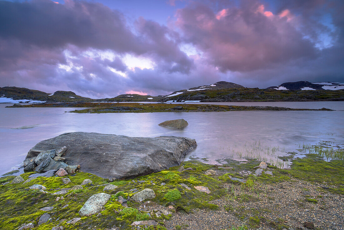 On the Sognefjell plateau in Norway.