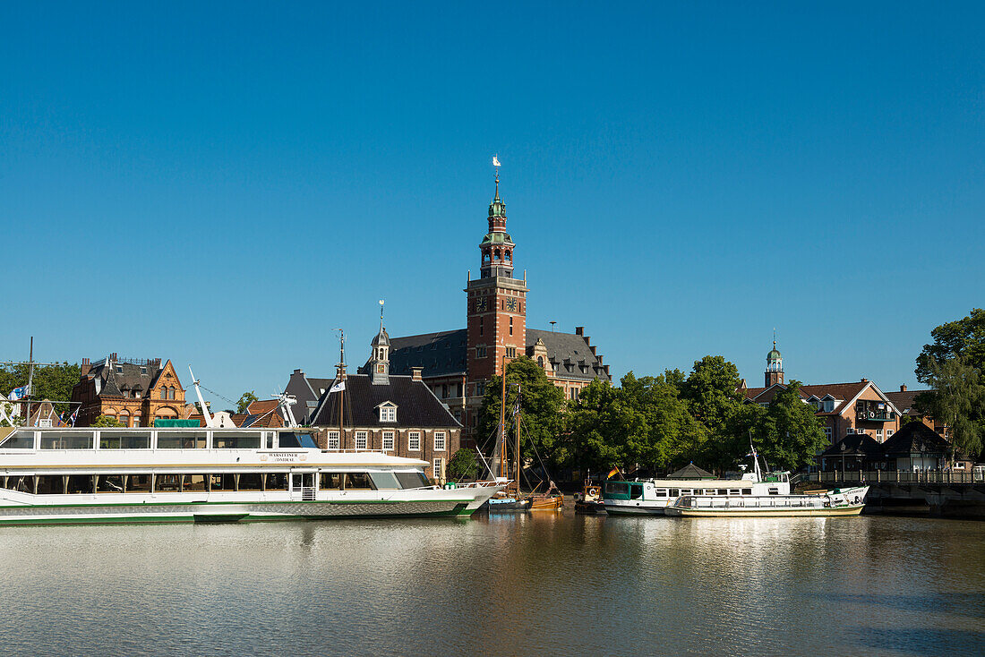 Leer, Ostfriesland, Niedersachsen, Nordsee, Deutschland