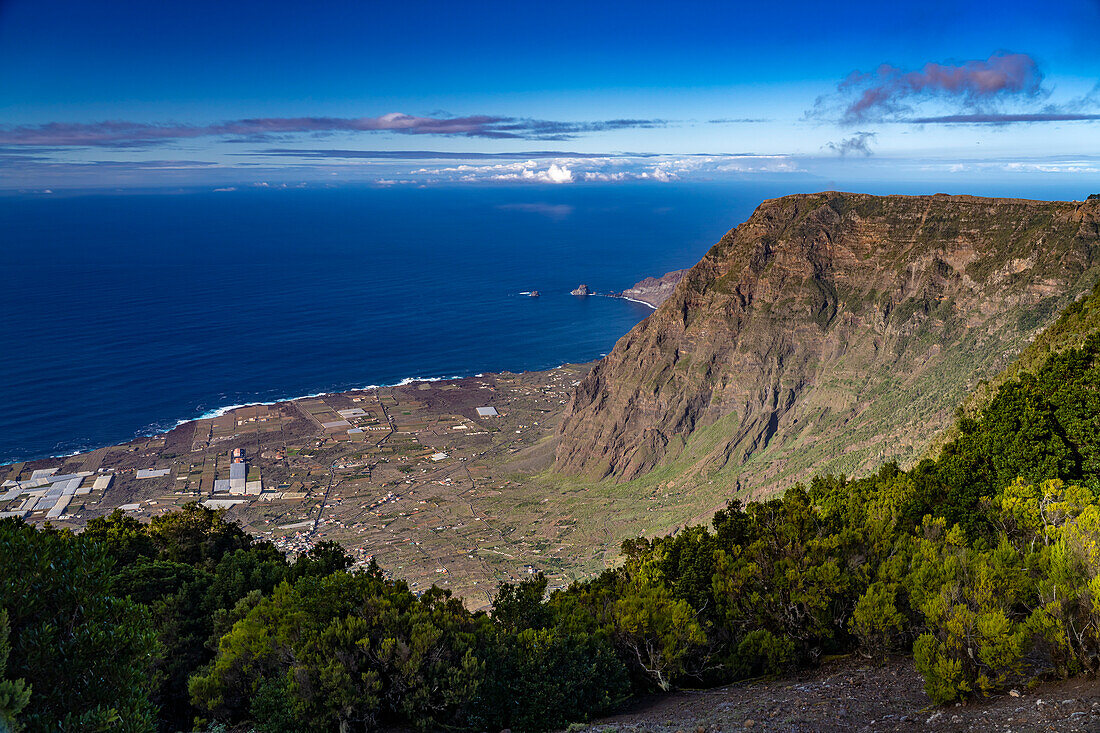 Tal von El Golfo, La Frontera, El Hierro, Kanarische Inseln, Spanien