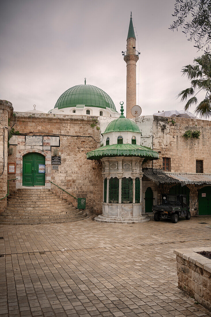 Moschee in Akkon (auch Akko), Israel, Mittlerer Osten, Asien