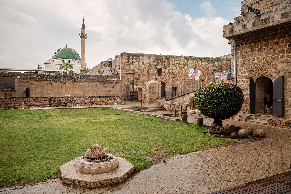 Mosque in Acre (also Akko), Israel, Middle East, Asia