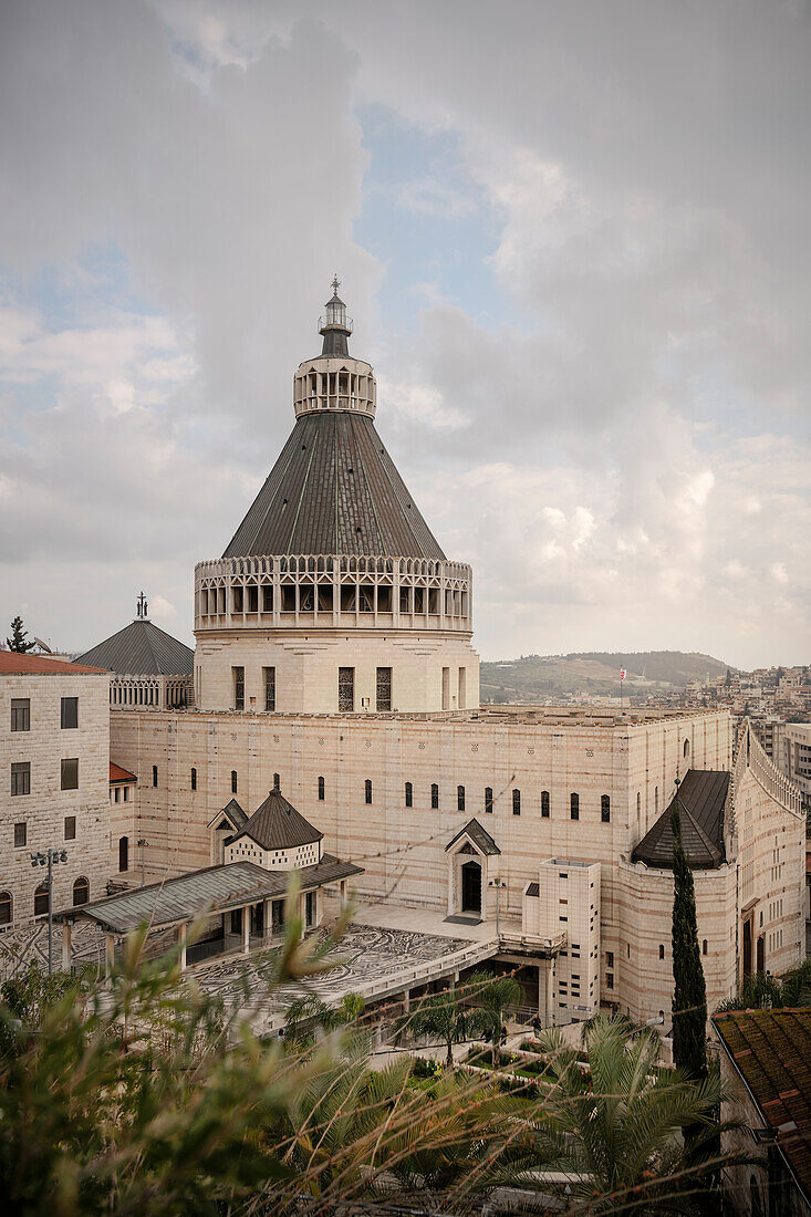 Basilica of the Annunciation of Nazareth, Israel, Middle East, Asia