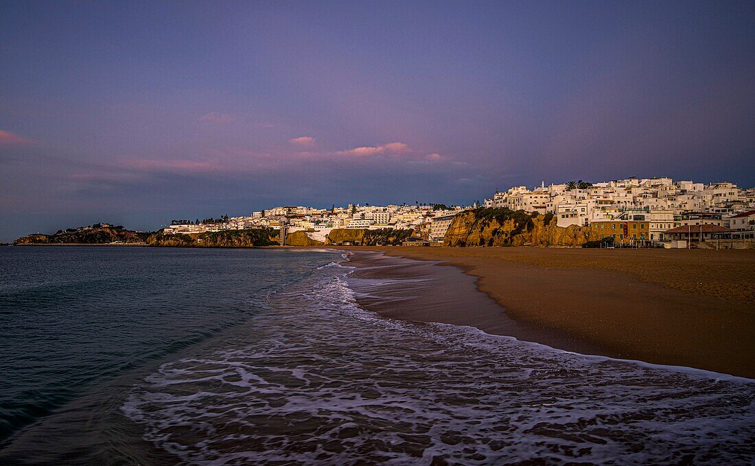 Albufeira in the morning light, Algarve, Portugal