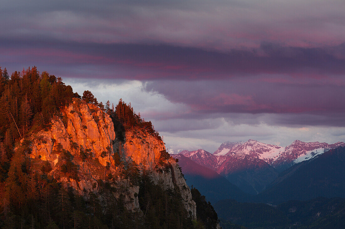 Allgäu Alps near Pfronten, Allgäu, Bavaria, Germany