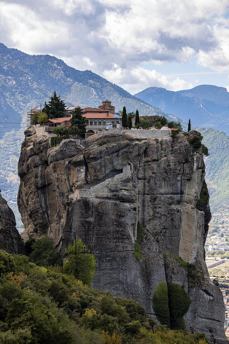 Holy Trinity Monastery in Meteora, Kastraki, Thessaly, Greece, Europe