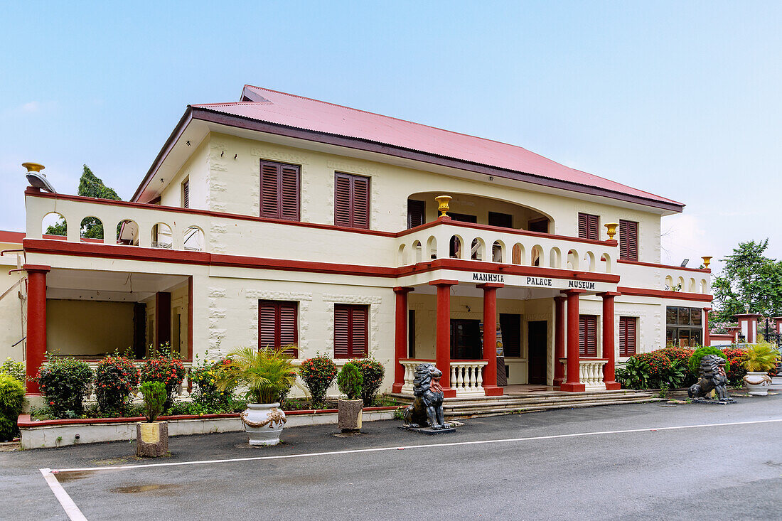 Manhyia Palace Museum in Kumasi in the Ashanti region of central Ghana in West Africa