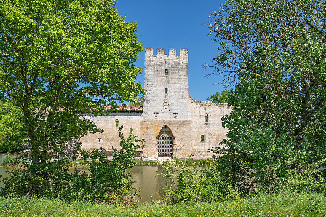 Le château de Gombervaux bei Vaucouleurs, Meuse, Lothringen, Grand Est, Frankreich