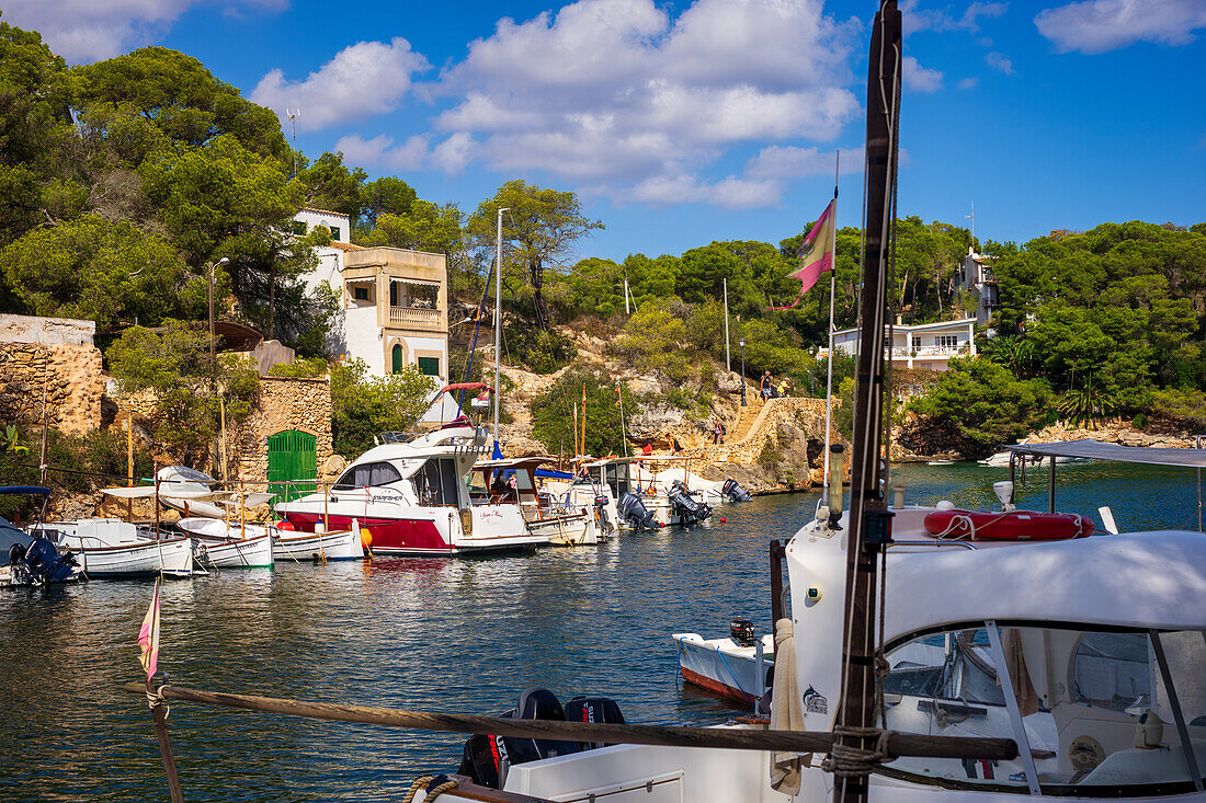 In the port of the fishing village of Cala Figuera, Mallorca, Spain