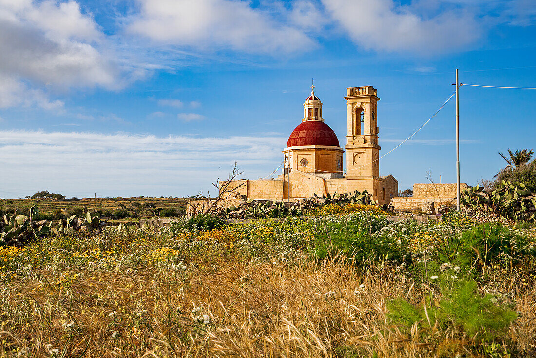 Small church on Malta, Mediterranean Sea, Europe