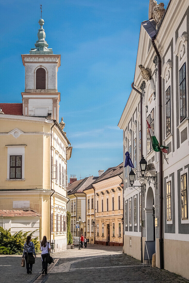 St. Emeric Piarist Church in the Castle District of Veszprém, Veszprém County, Hungary