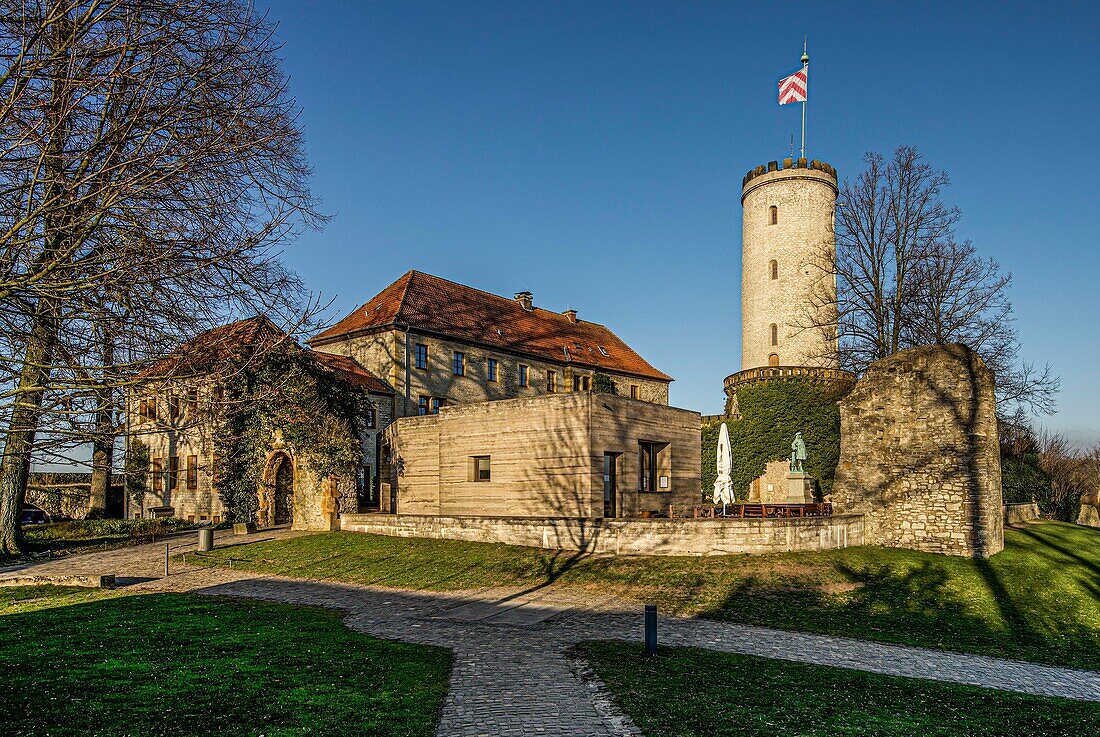 Sparrenburg, Wahrzeichen Bielefelds, Bielefeld, Teutoburger Wald, Nordrhein-Westfalen, Deutschland