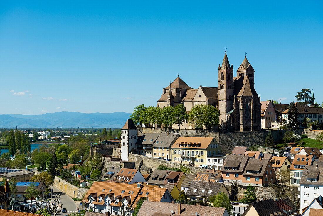St. Stephansmünster, Breisach, Breisgau, Upper Rhine, Black Forest, Baden-Württemberg, Germany