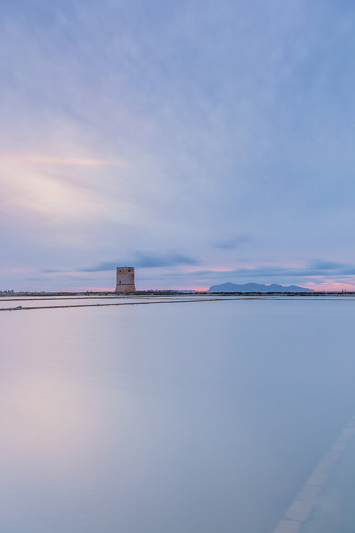 The Saline di Trapani, Torre Nubia, Sicily, Italy, Europe