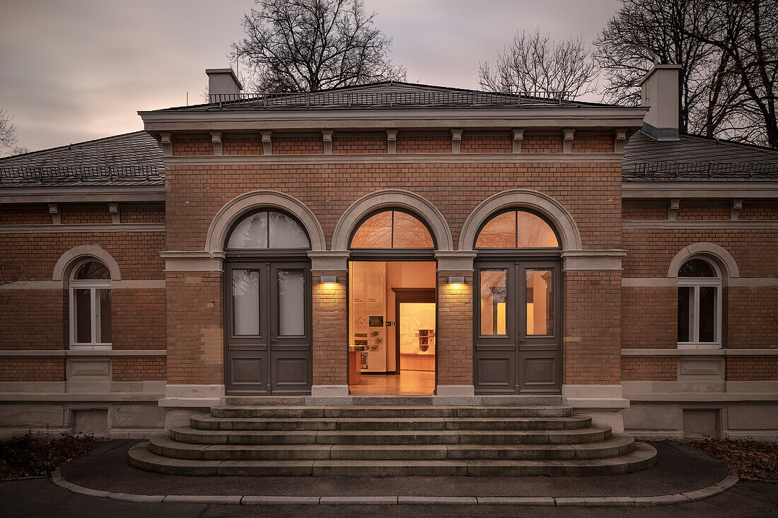 Limes Information Center in Aalen, Ostalbkreis, Swabian Jura, Baden-Wuerttemberg, Germany, Europe