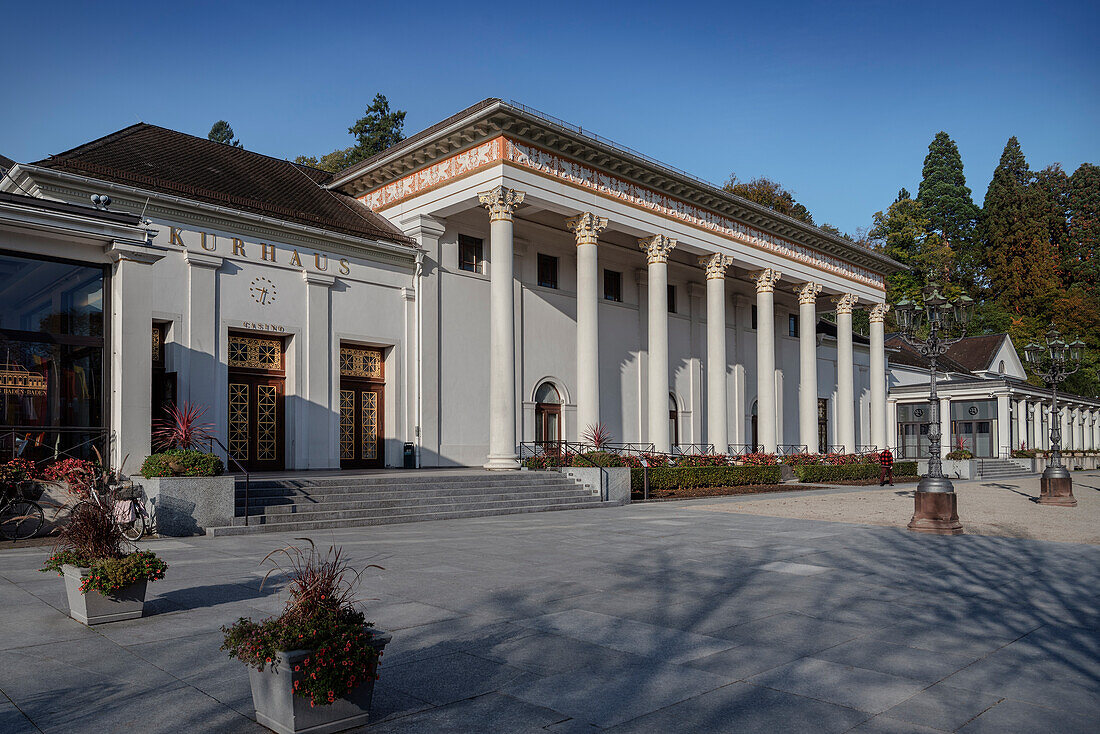 Kurhaus in Baden-Baden, Baden-Wuerttemberg, Germany, Europe, UNESCO World Heritage Site
