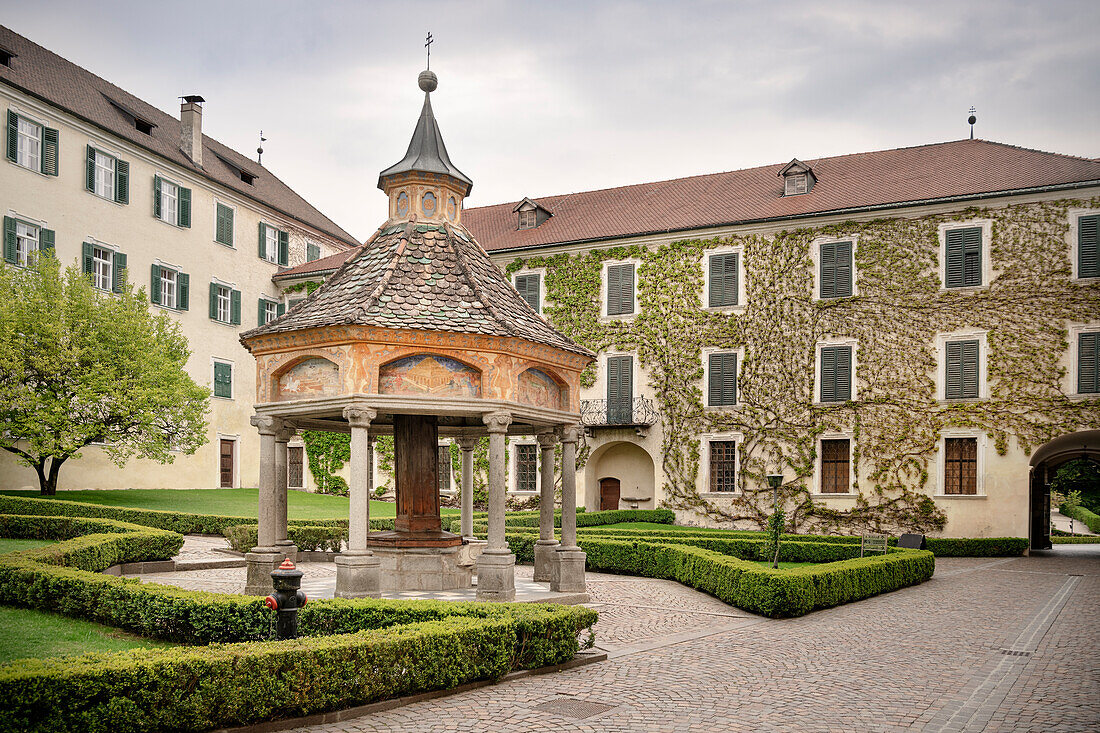 Neustift Monastery, Brixen, South Tyrol, Italy, Alps, Europe