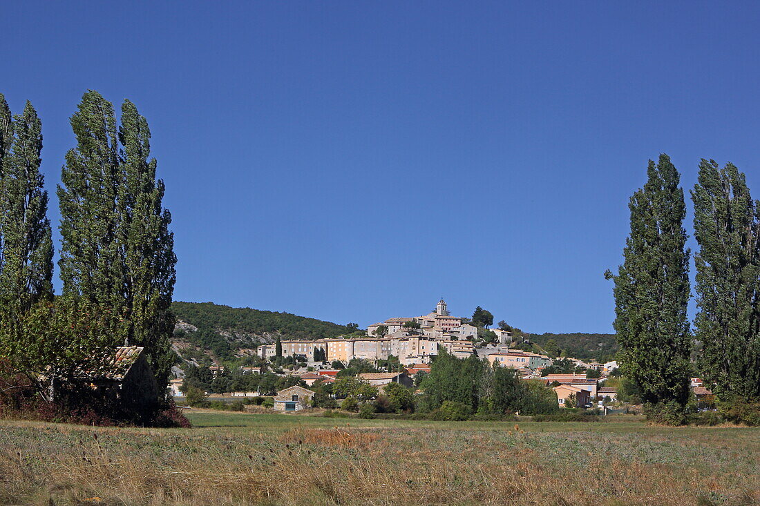 Der Ort Banon, Alpes-de-Haute-Provence, Provence-Alpes-Côte d'Azur