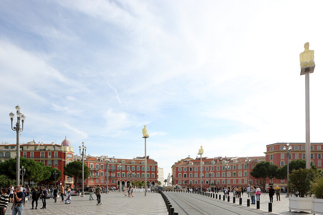 Place Masséna, Nice, Alpes-Maritimes, Provence-Alpes-Côte d'Azur, France