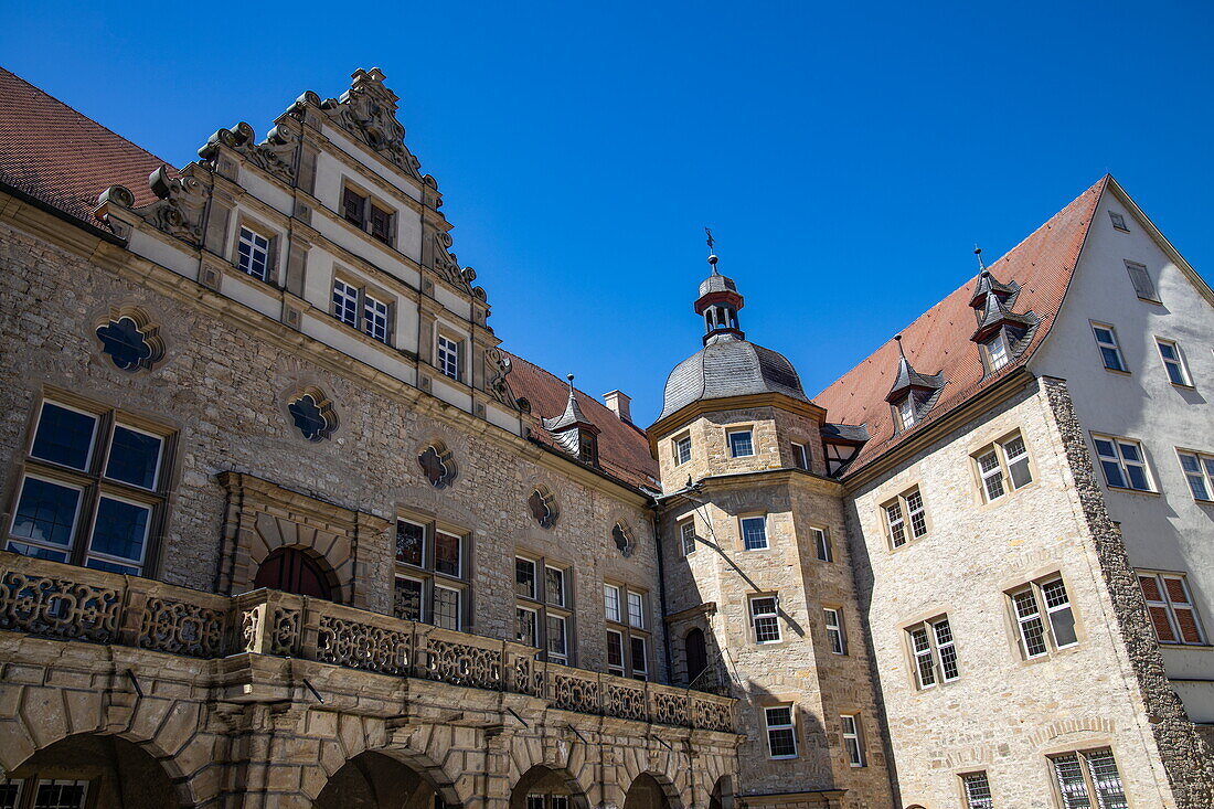 Schloss Weikersheim, Weikersheim, Franken, Baden-Württemberg, Deutschland, Europa