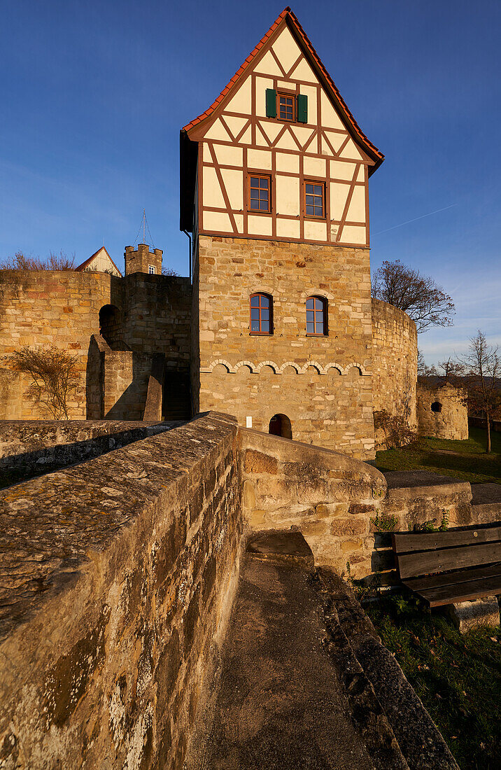 Königsberg Castle in Bavaria, Hassfurt district, Lower Franconia, Bavaria, Germany