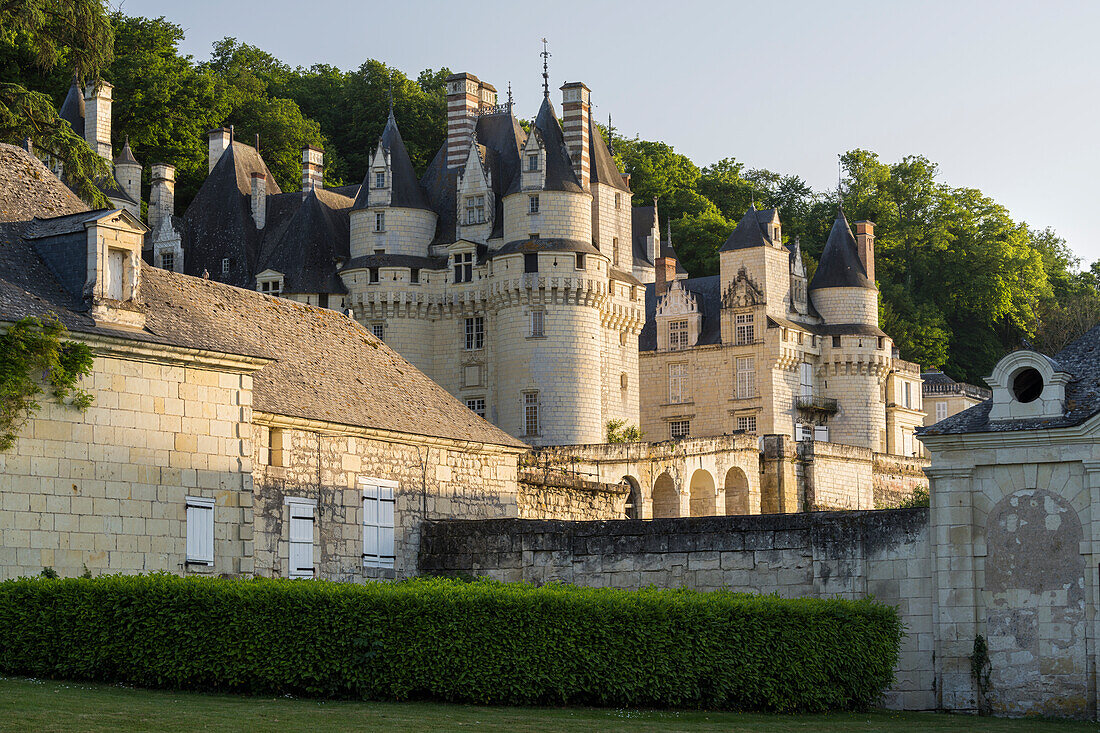 Chateau d'Ussé, Rigny-Ussé, Val de la Loire, Frankreich
